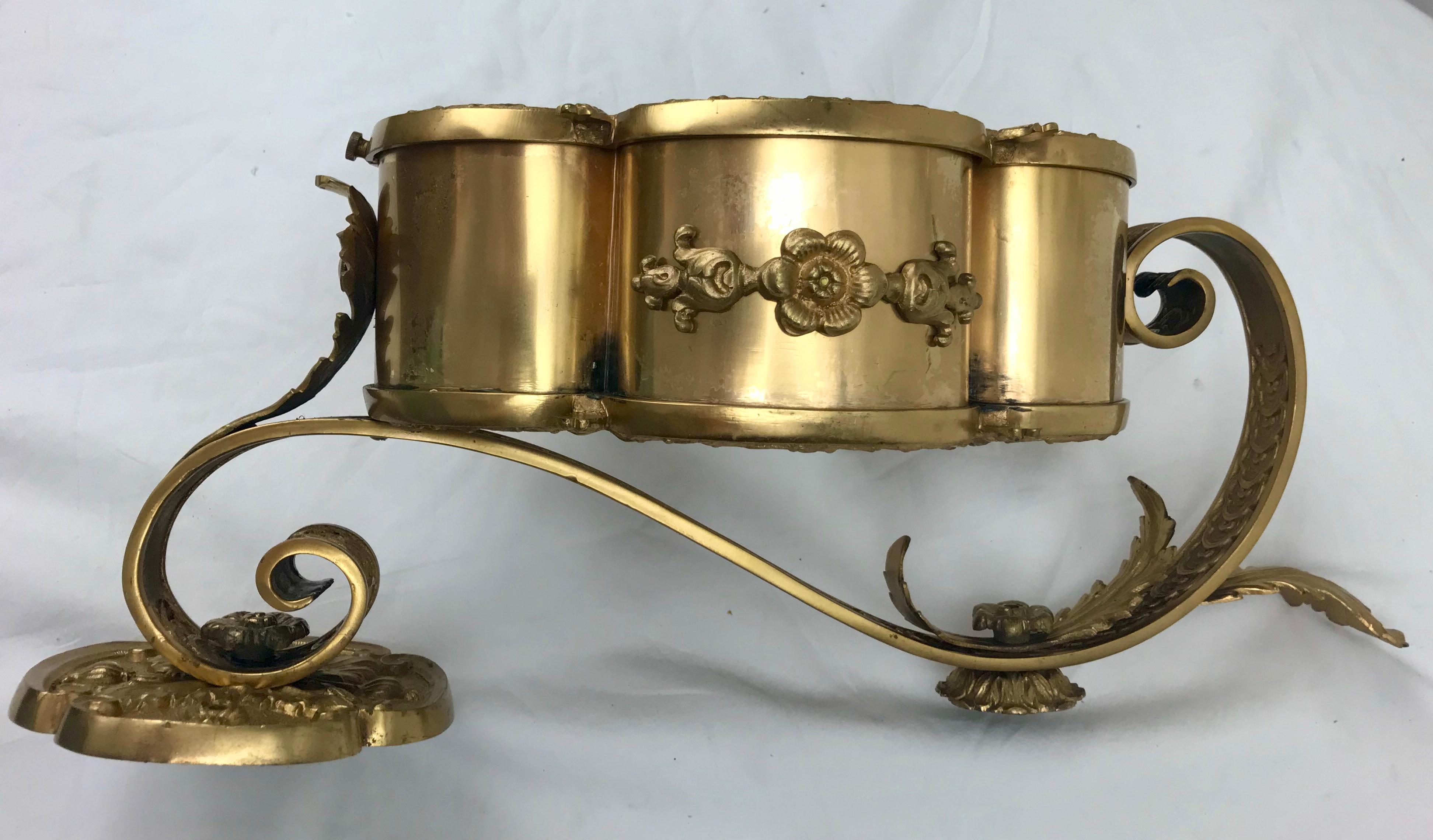 Paar Bronze venezianischen Stil Wandlaternen oder Wandleuchter (20. Jahrhundert) im Angebot