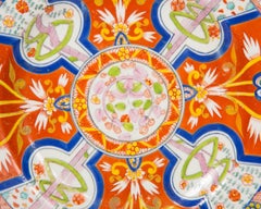 Two Pairs of Dollar Pattern Plates Spode Made in England, circa 1820
