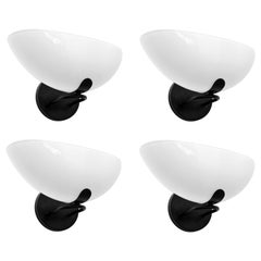 Two Pairs of Half Moon Sconces by VeArt