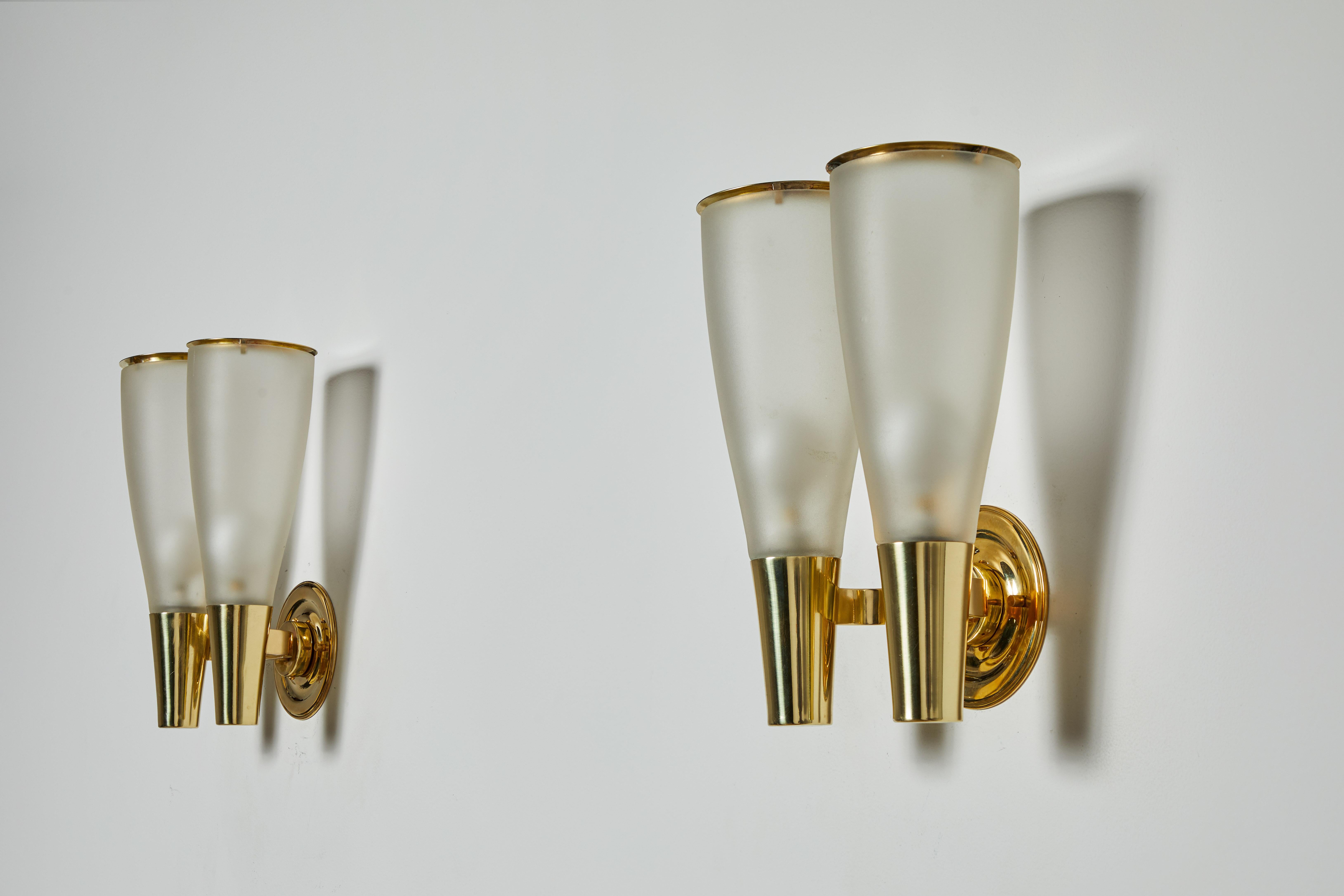 Pair of Sconces by Pietro Chiesa for Fontana Arte For Sale 2