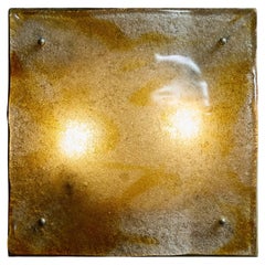 Two Pairs of Toni Zuccheri for Mazzega Murano Glass Wall Sconces