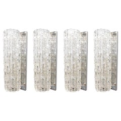 Two Pairs of Tronchi Sconces by Mazzega