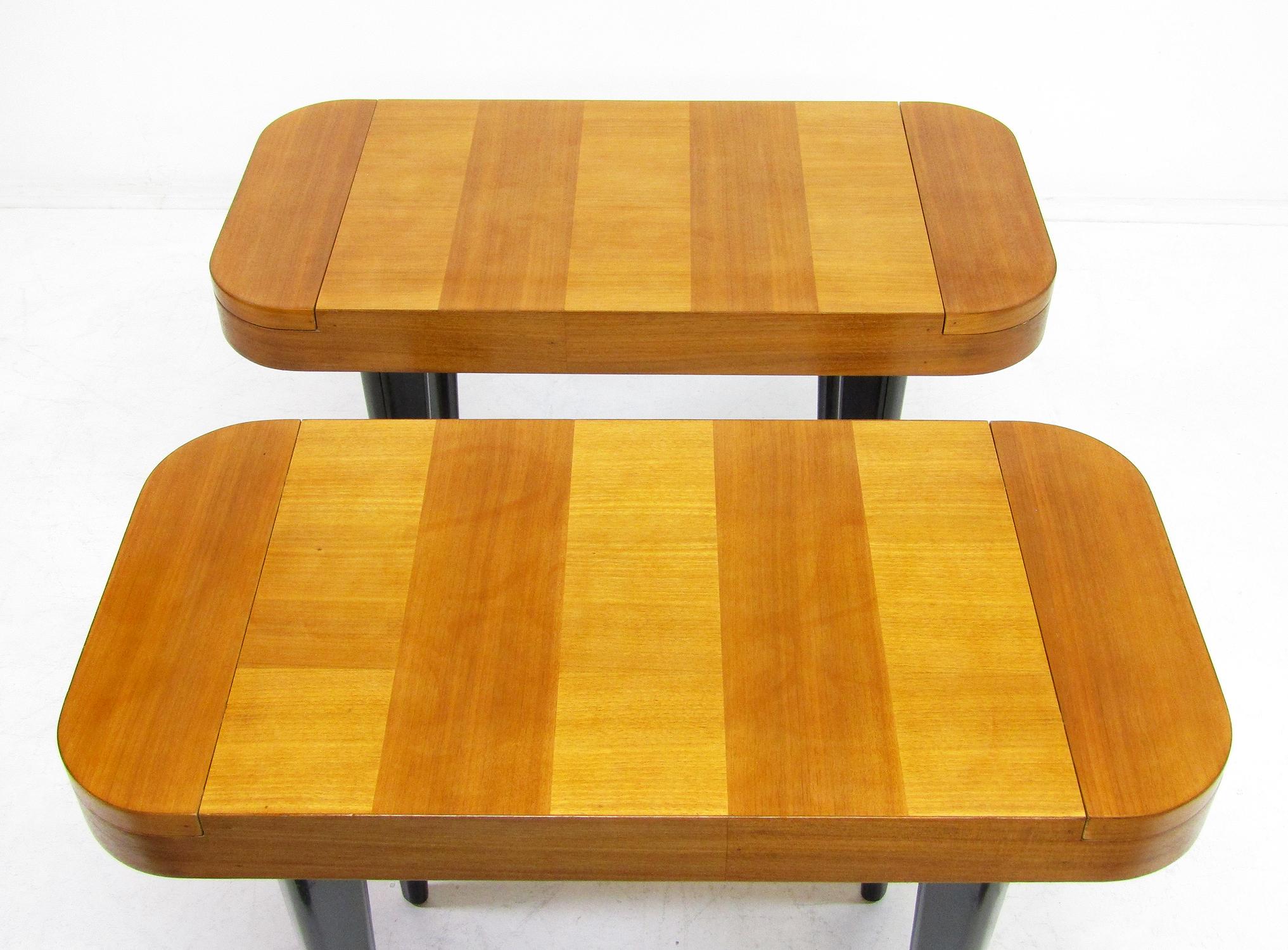 Two Paldao Line Art Deco End Tables by Gilbert Rohde for Herman Miller, C 1940 For Sale 1