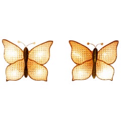 Two Palwa Butterflies Lamps