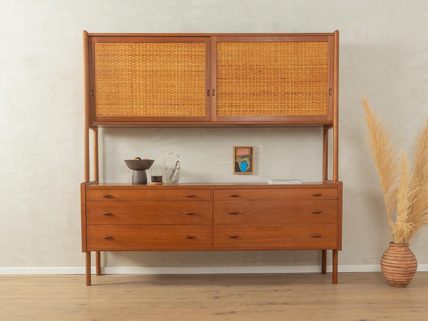 Mid-Century Modern Two-Part Highboard 