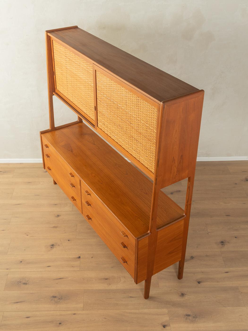 Danish Two-Part Highboard 