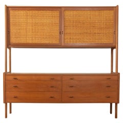 Two-Part Highboard "Ry 20" by Hans J. Wegner
