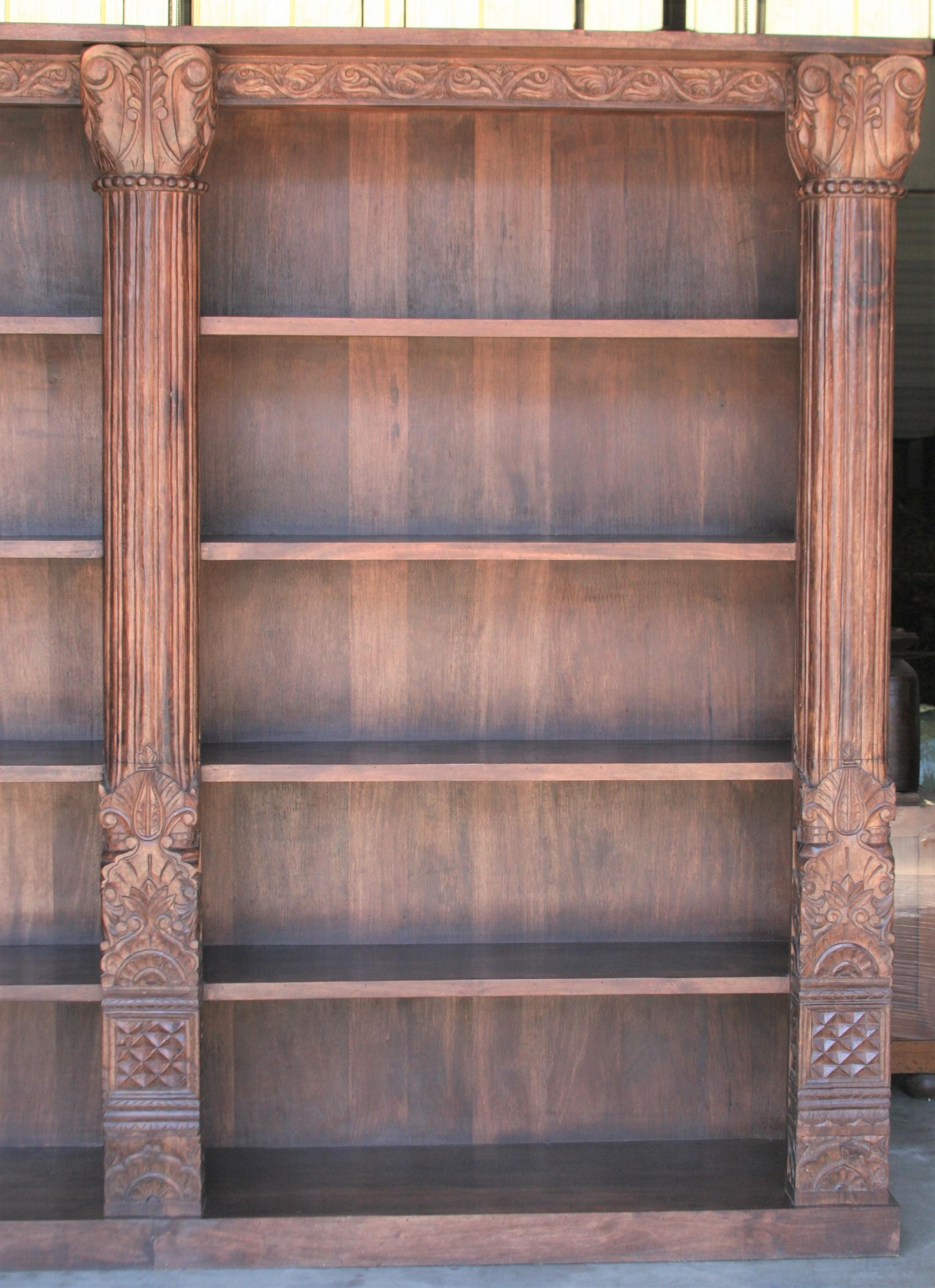 teakwood bookcase