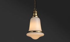Two Part Opaline Pendant, Germany 1910