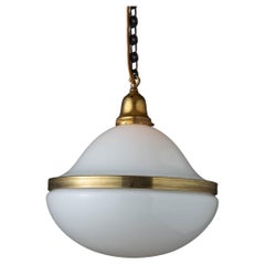 Two-Part Opaline Pendants, Germany, circa 1930
