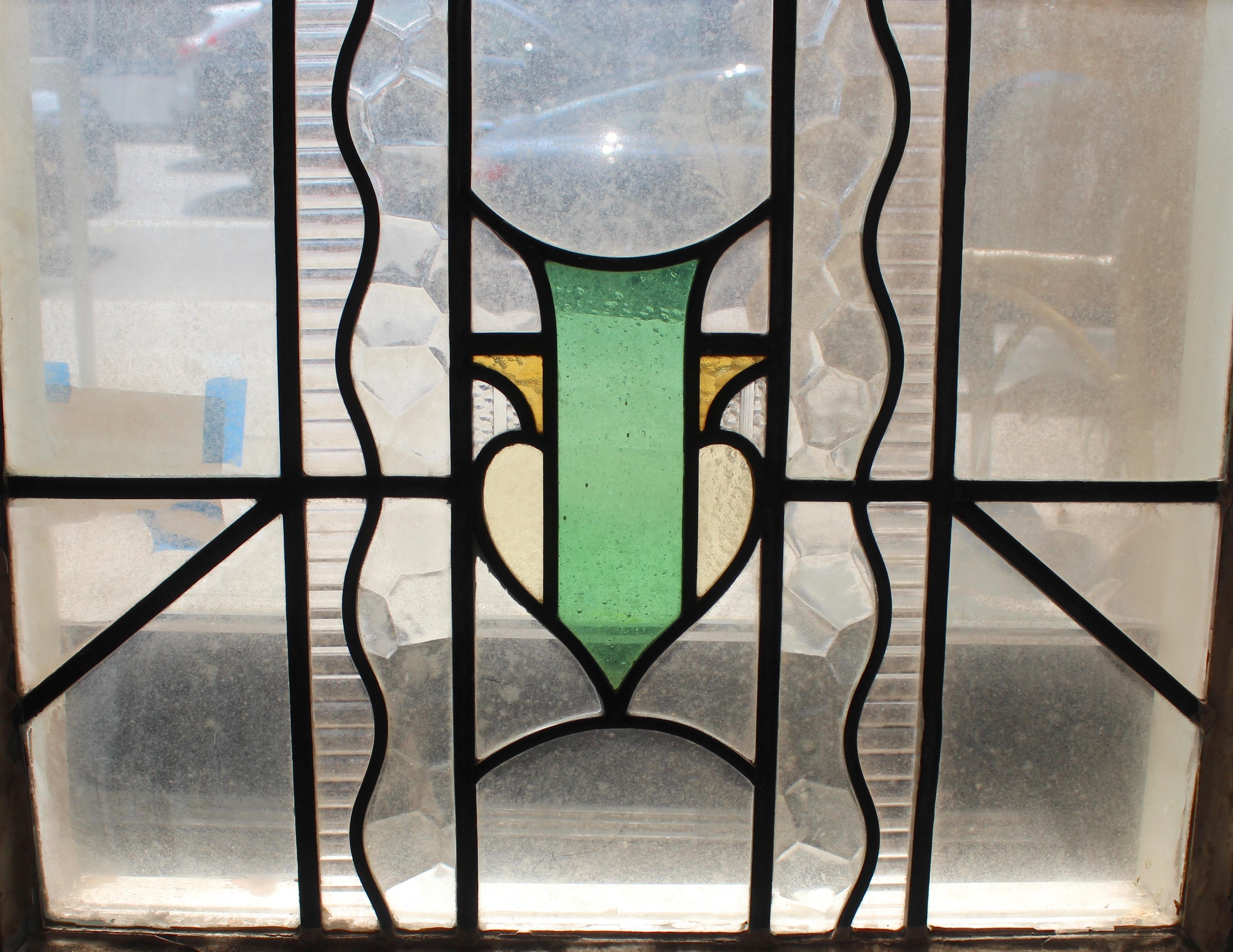 Two Part Stained Glass Window 27
