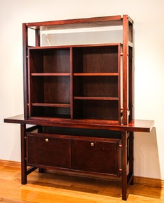 Wood Bookshelf Hand Crafted in Peru