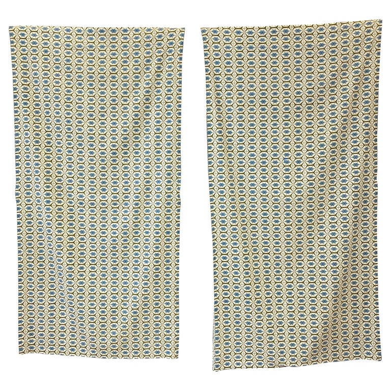 Two Paul McCobb For Riverdale Fabric Panels 