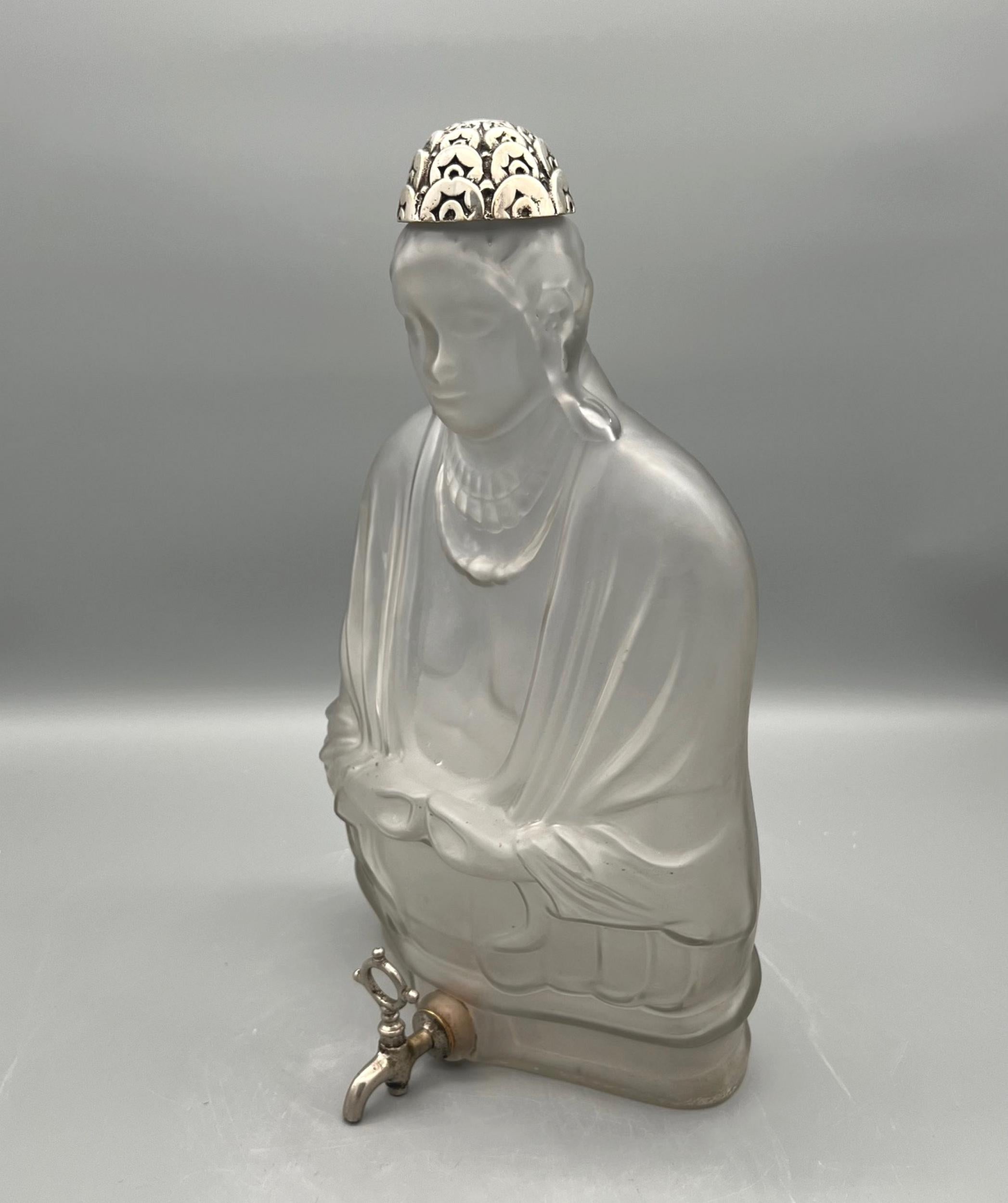 Placcato argento Due fontane di profumo, Badalona, Spagna, 1920 circa in vendita