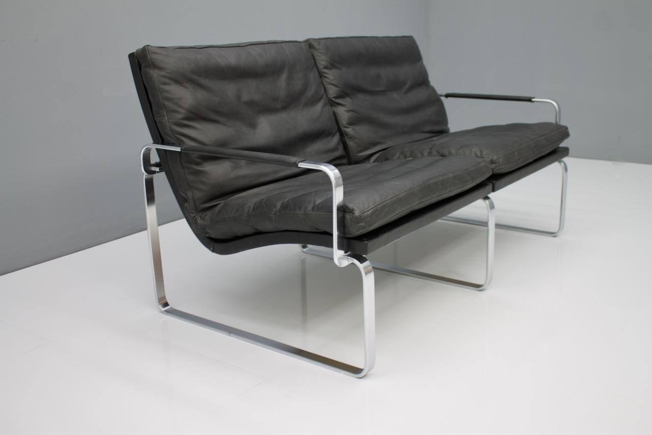 Sofa für zwei Personen von Jrgen Lund & Ole Larsen für Bo-Ex, Dänemark, 1960er Jahre im Zustand „Gut“ im Angebot in Frankfurt / Dreieich, DE