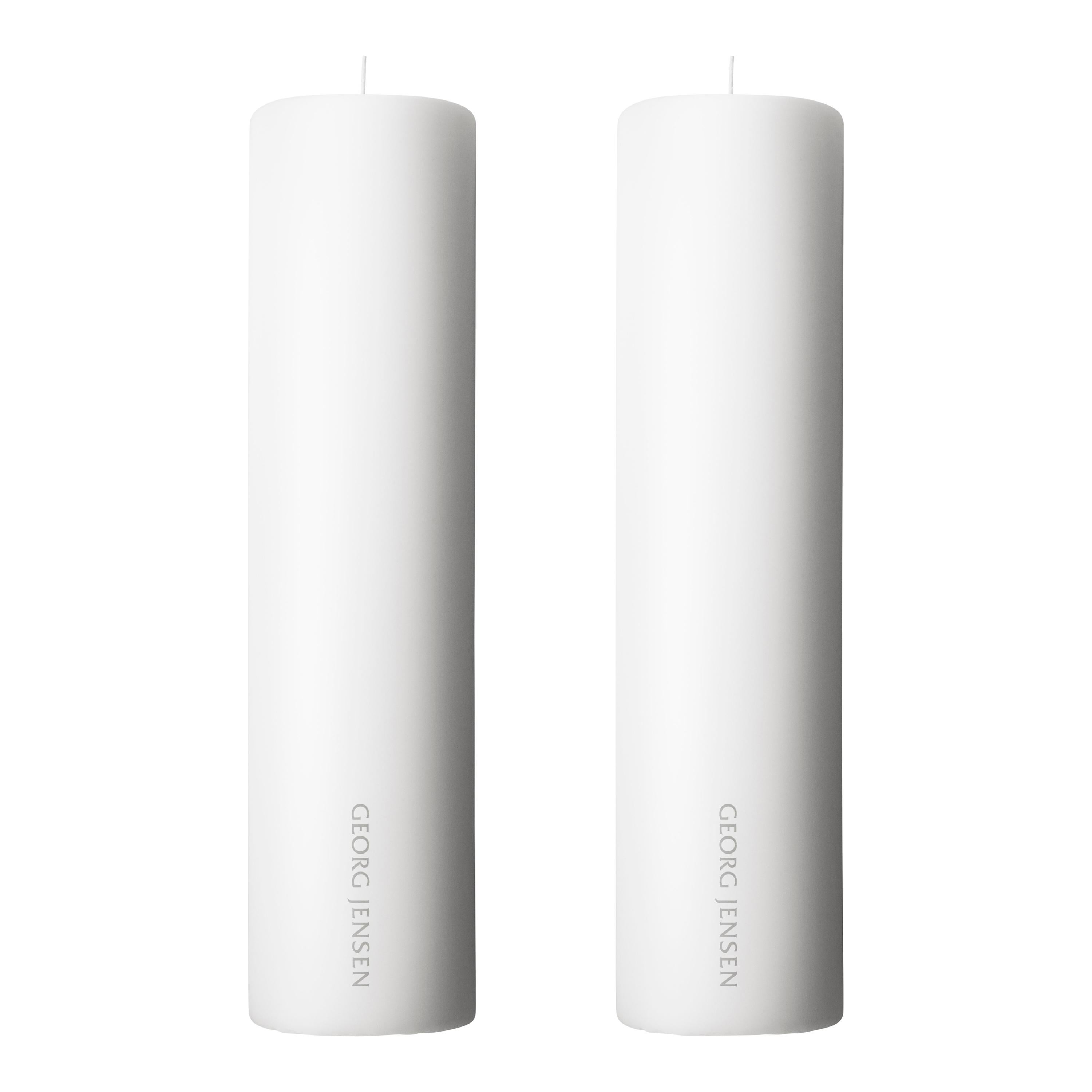 Two-Piece Candle Set by Georg Jensen For Sale at 1stDibs