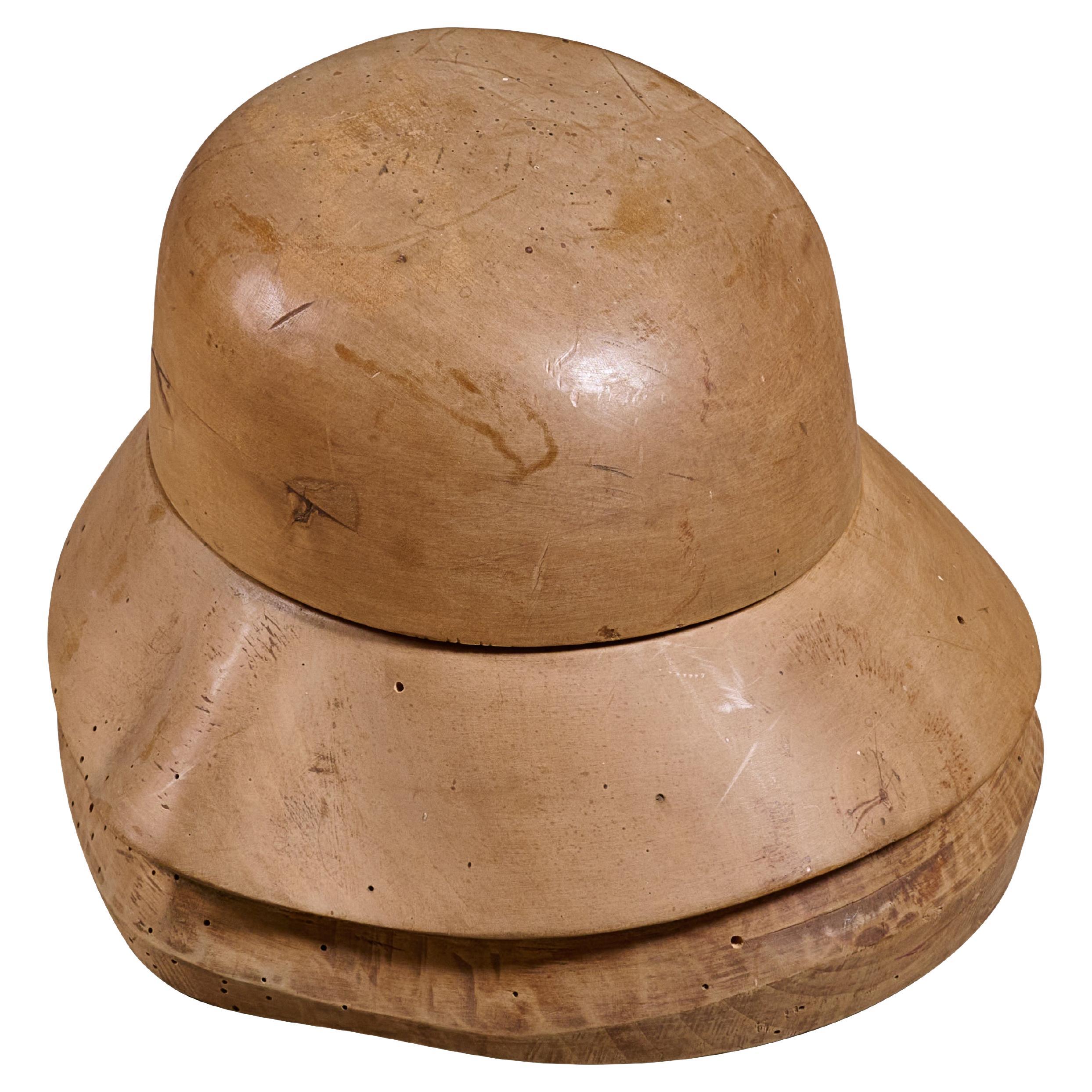 Two Piece Hat Mold For Sale