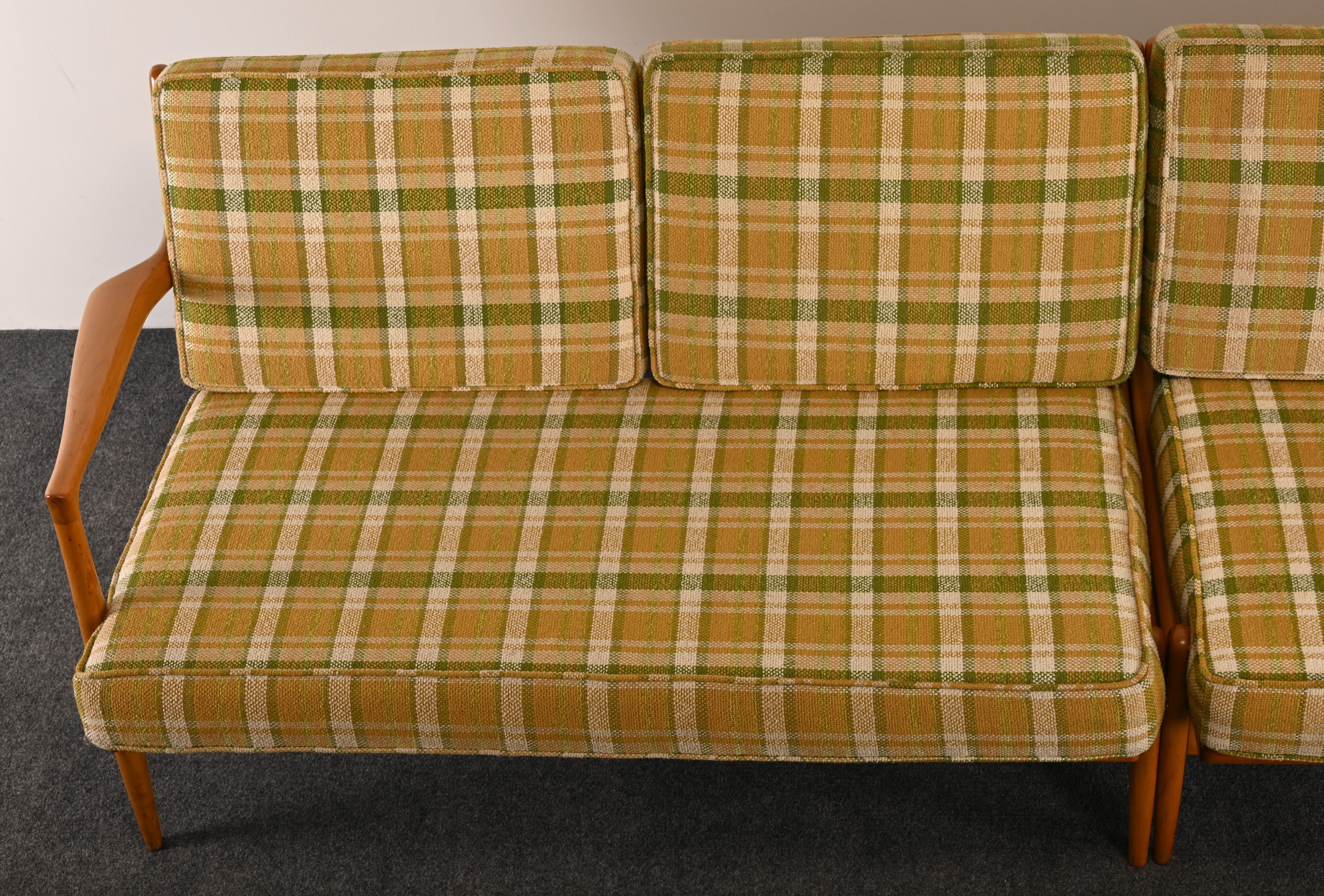 Two-Piece Sectional Sofa by Ib Kofod-Larsen for Selig, 1960s 2