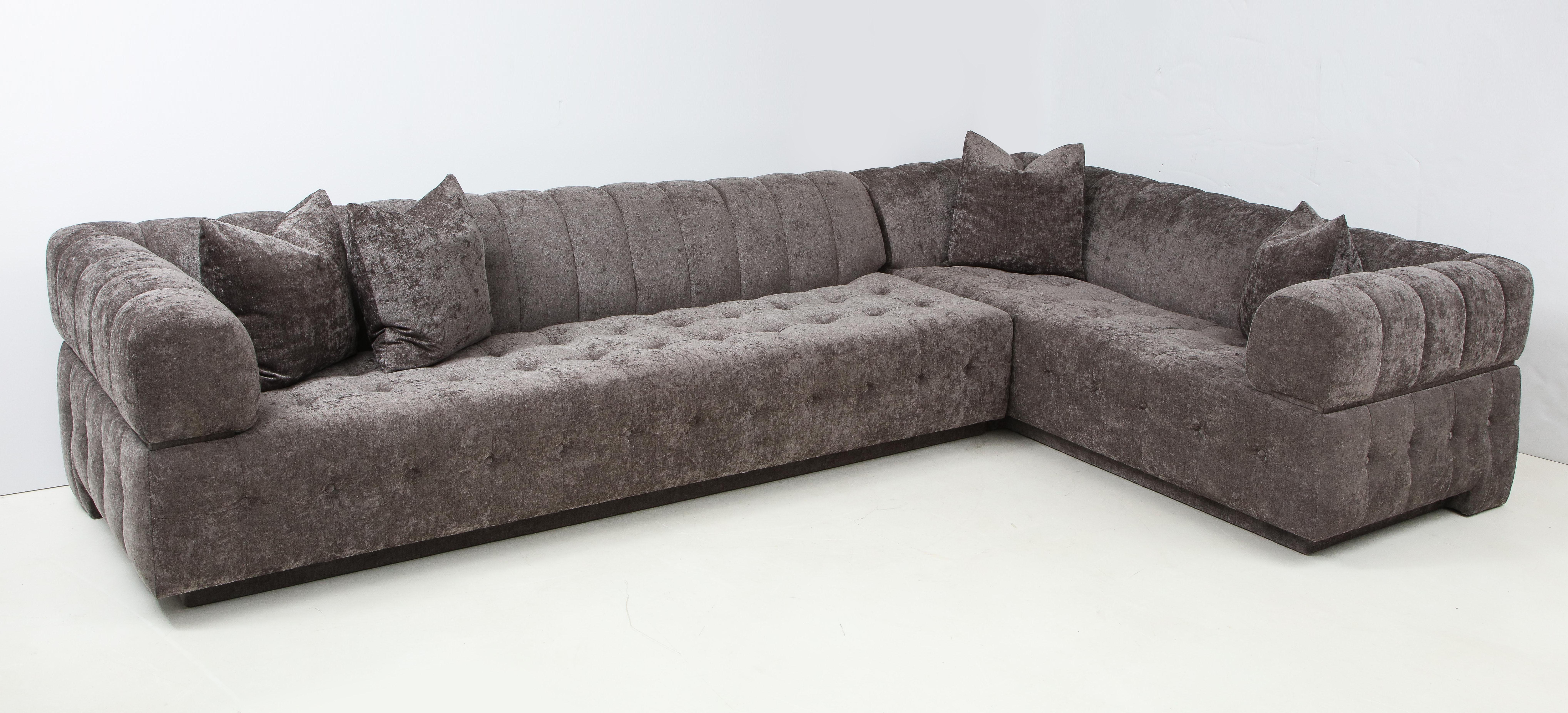 American Two-Piece Sectional Sofa by Steve Chase