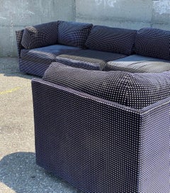 Two piece Selig Sectional Sofa by Milo Baughman - Seats Six