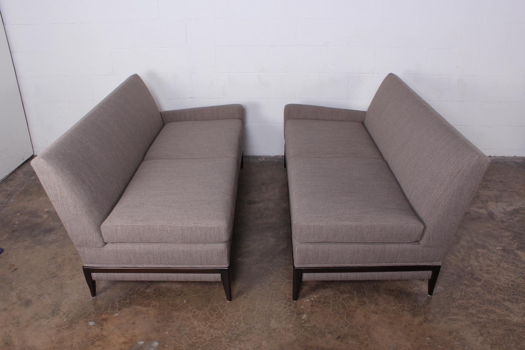 Two Piece Sofa by Tommi Parzinger 8