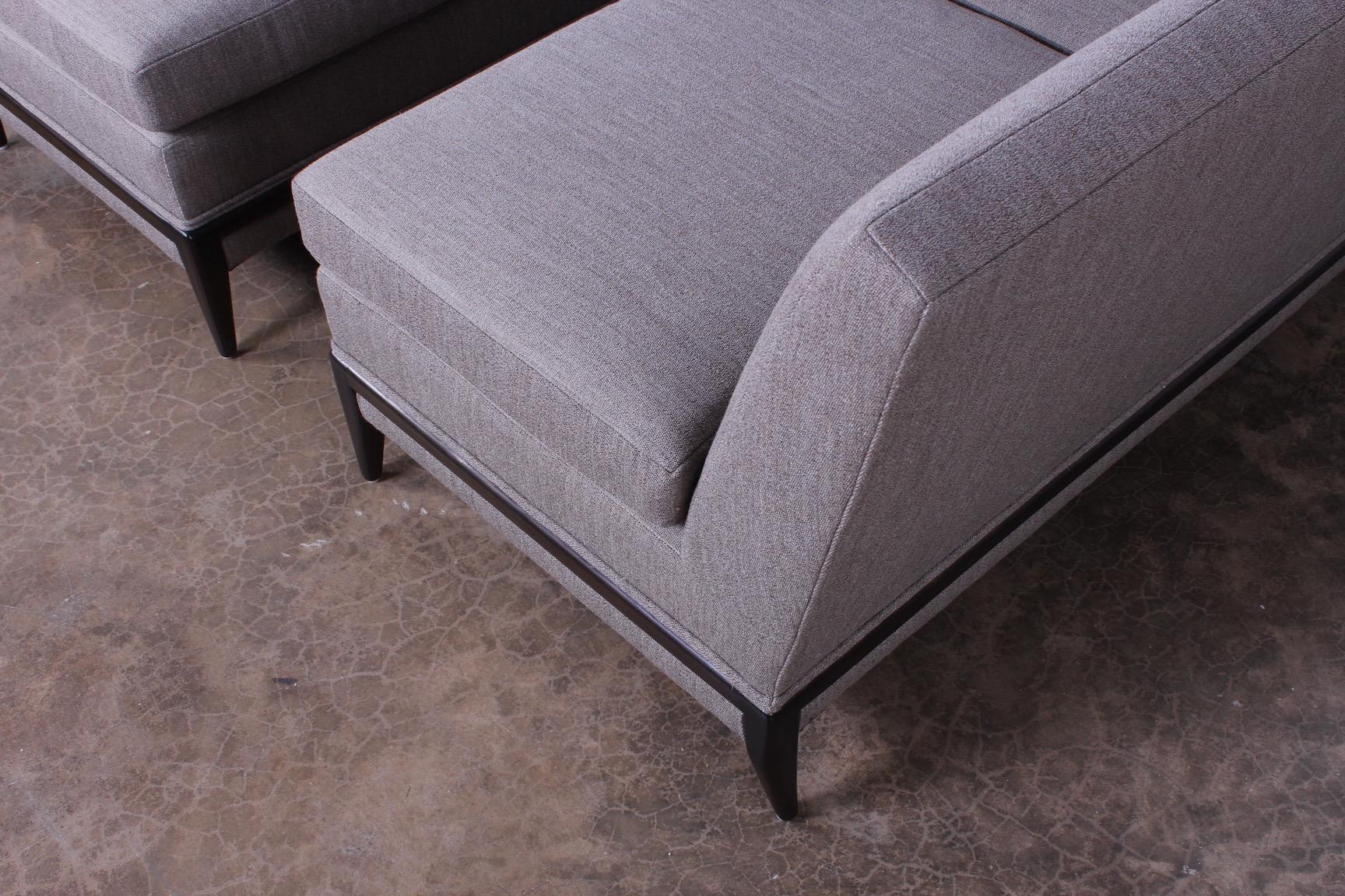 Two Piece Sofa by Tommi Parzinger 10