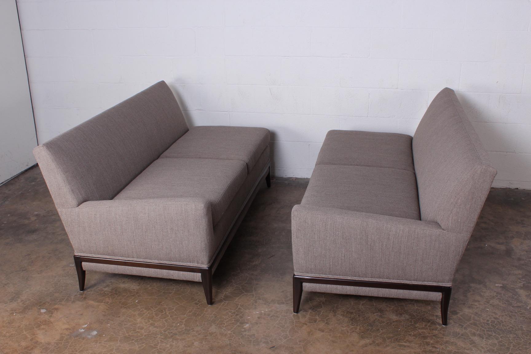 Mid-20th Century Two Piece Sofa by Tommi Parzinger