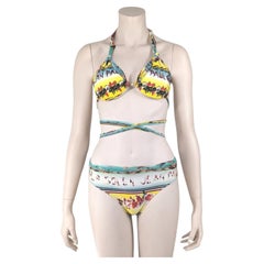 Vintage Two-piece swimsuit Bikini Jean Paul Gaultier Soleil