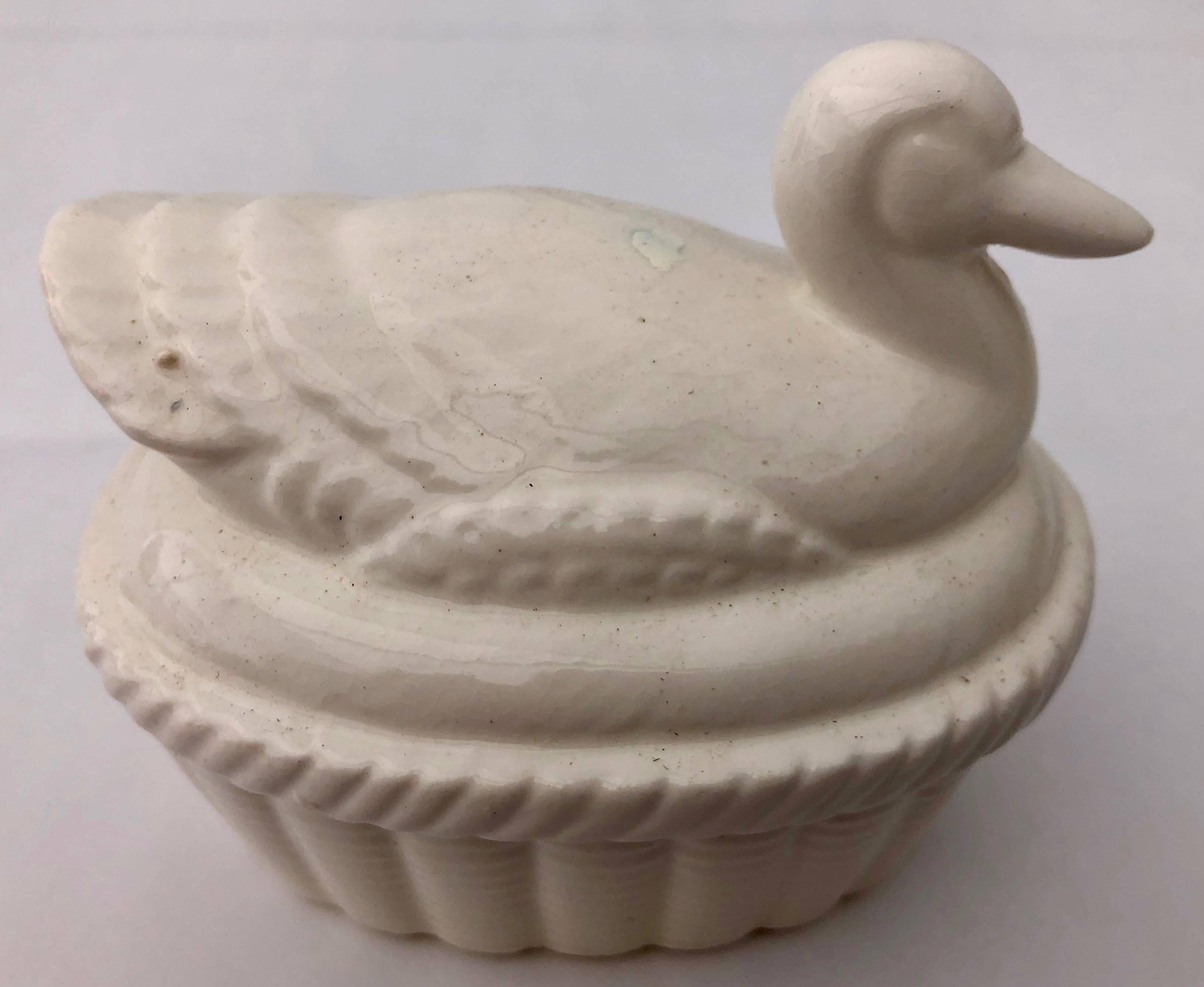 white duck pottery