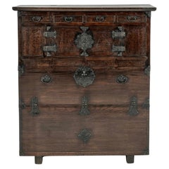 Two Piece Wooden Cabinet