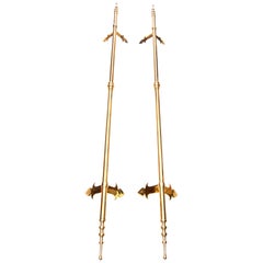 Two Pieces Art Deco Edge Protection for the Wall, circa 1920s