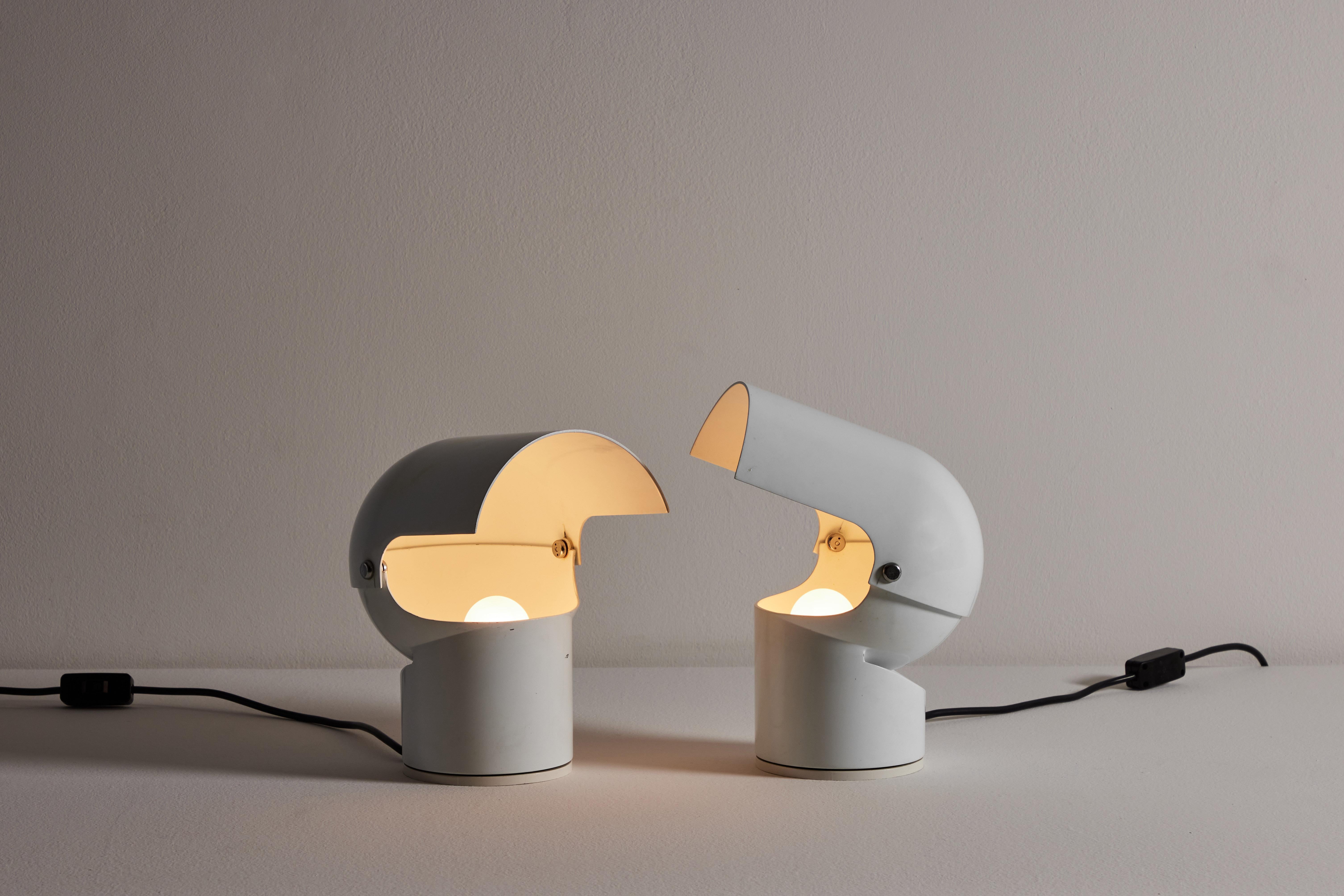 Italian Two Pileino Table Lamps by Gae Aulenti for Artemide For Sale