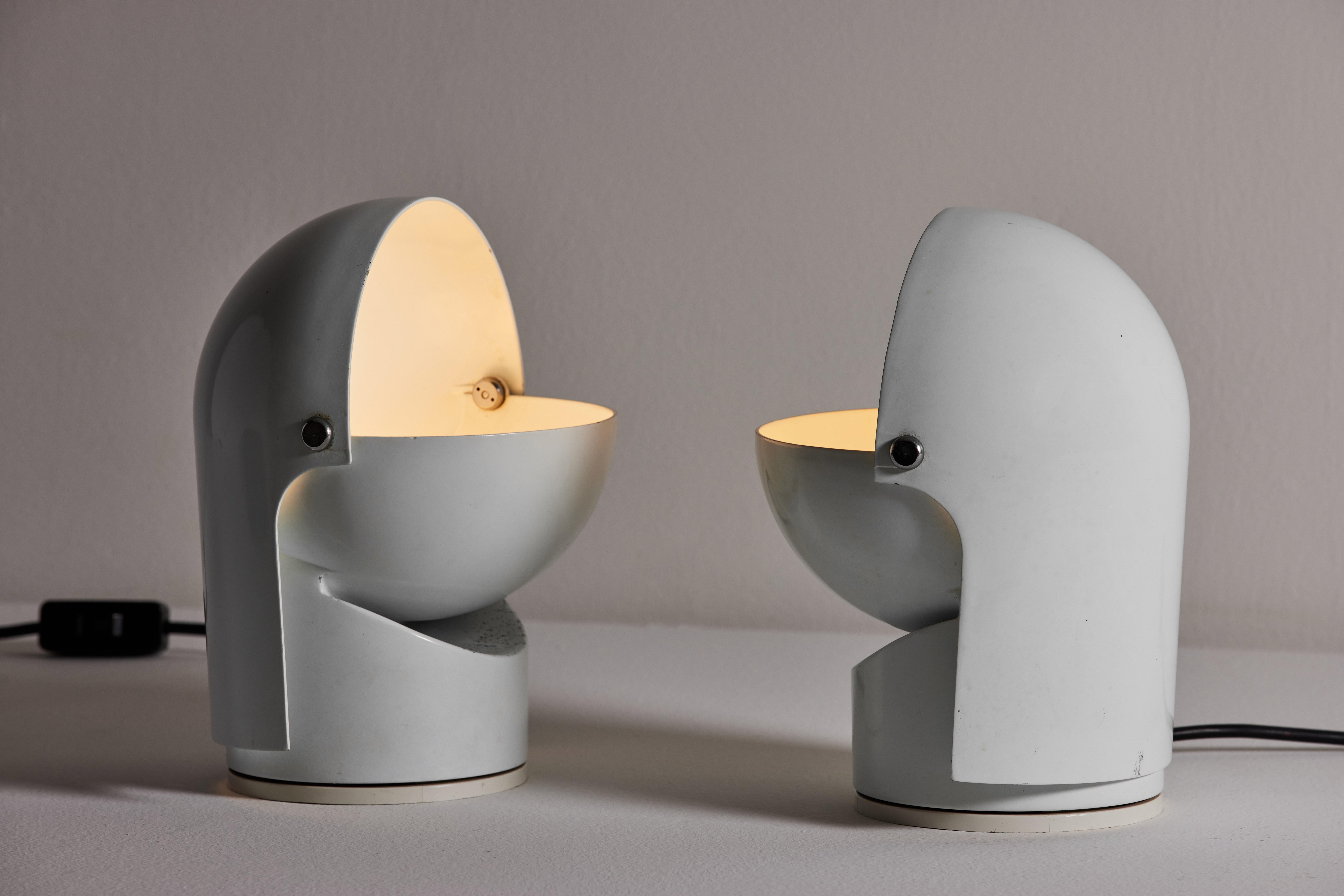 Deux lampes de table Pileino de Gae Aulenti pour Artemide Bon état - En vente à Los Angeles, CA