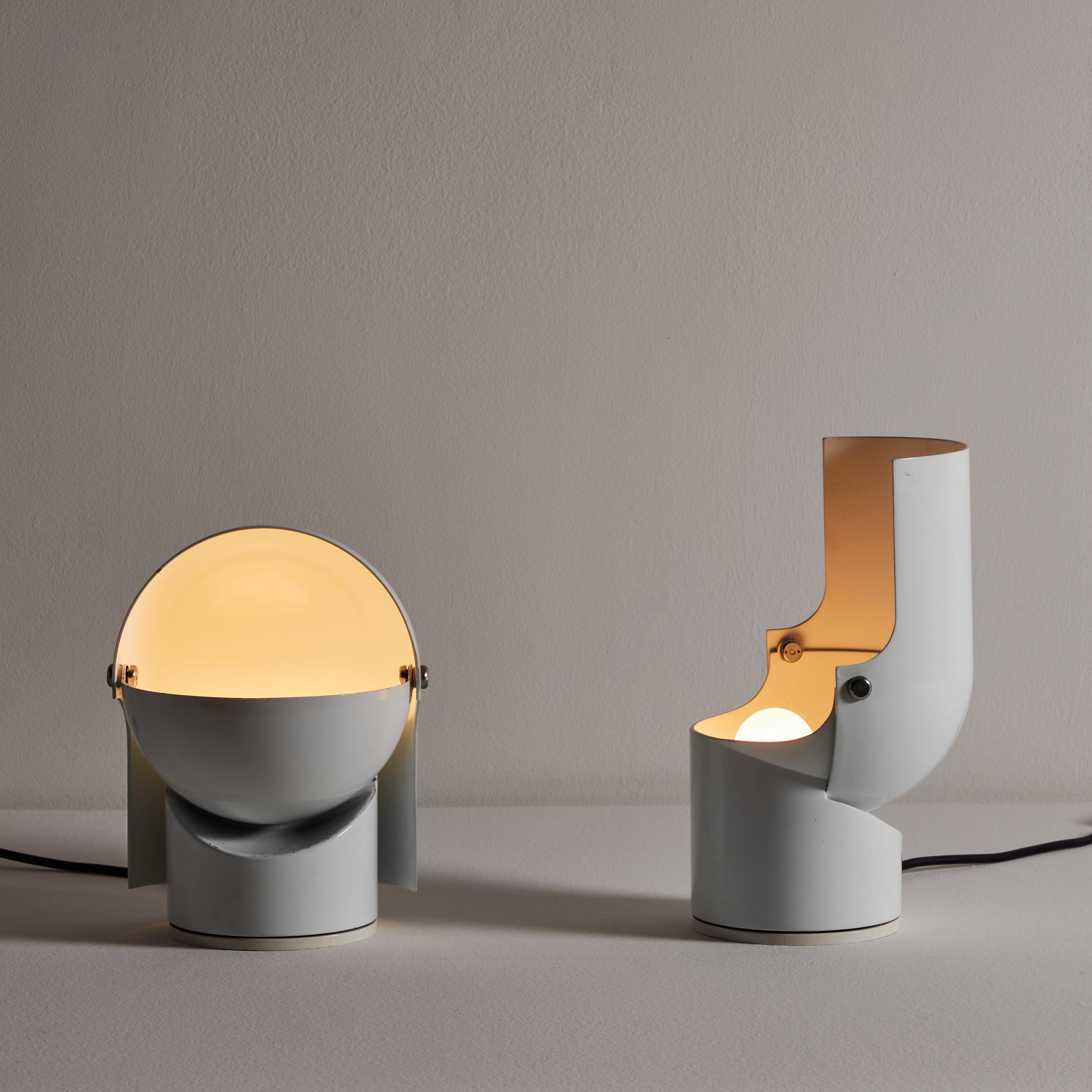 Two Pileino Table Lamps by Gae Aulenti for Artemide For Sale 1
