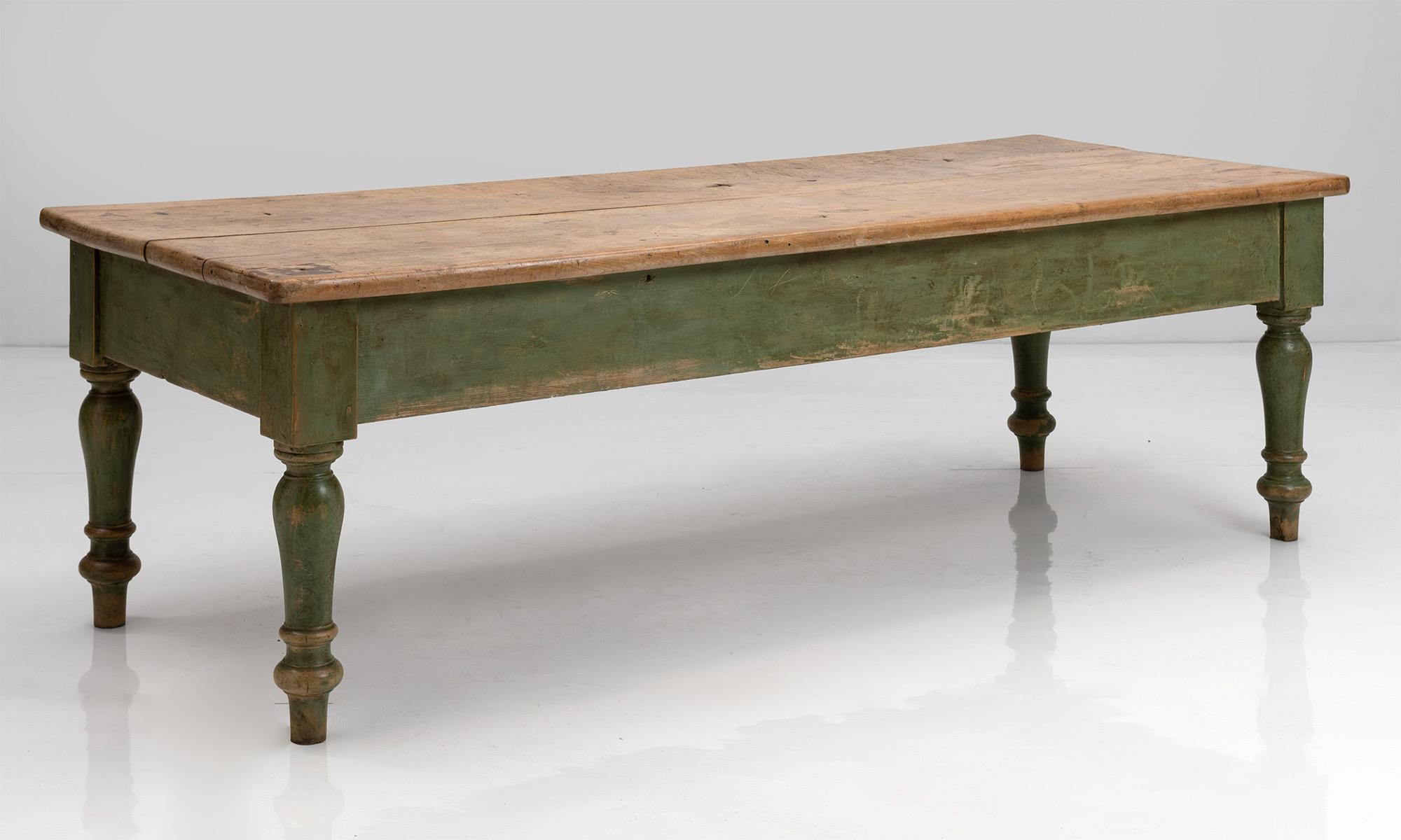 Two Plank Sycamore Table, England Circa 1830 1