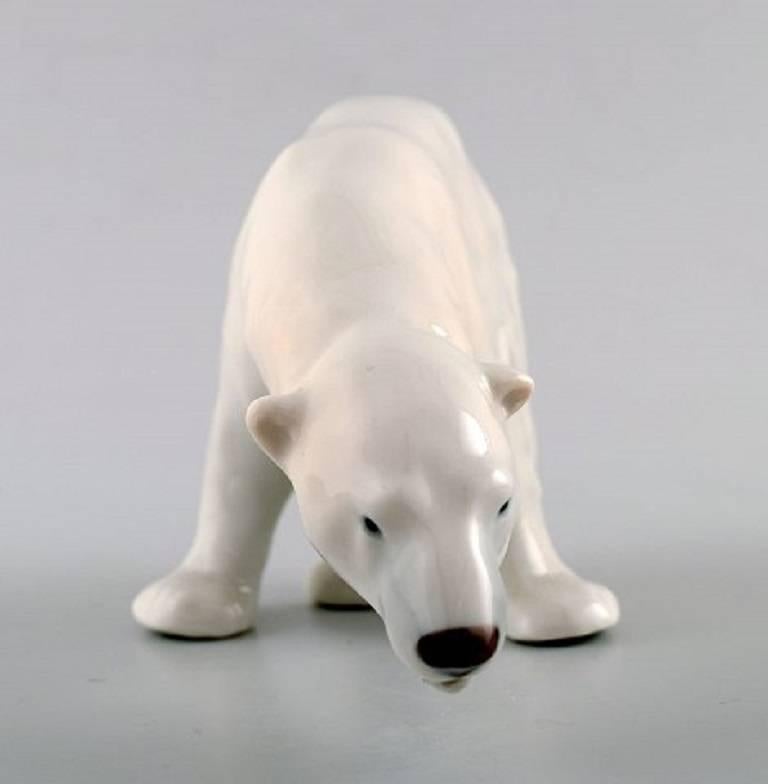 20th Century Two Polar Bears, Royal Copenhagen Figure No. 054
