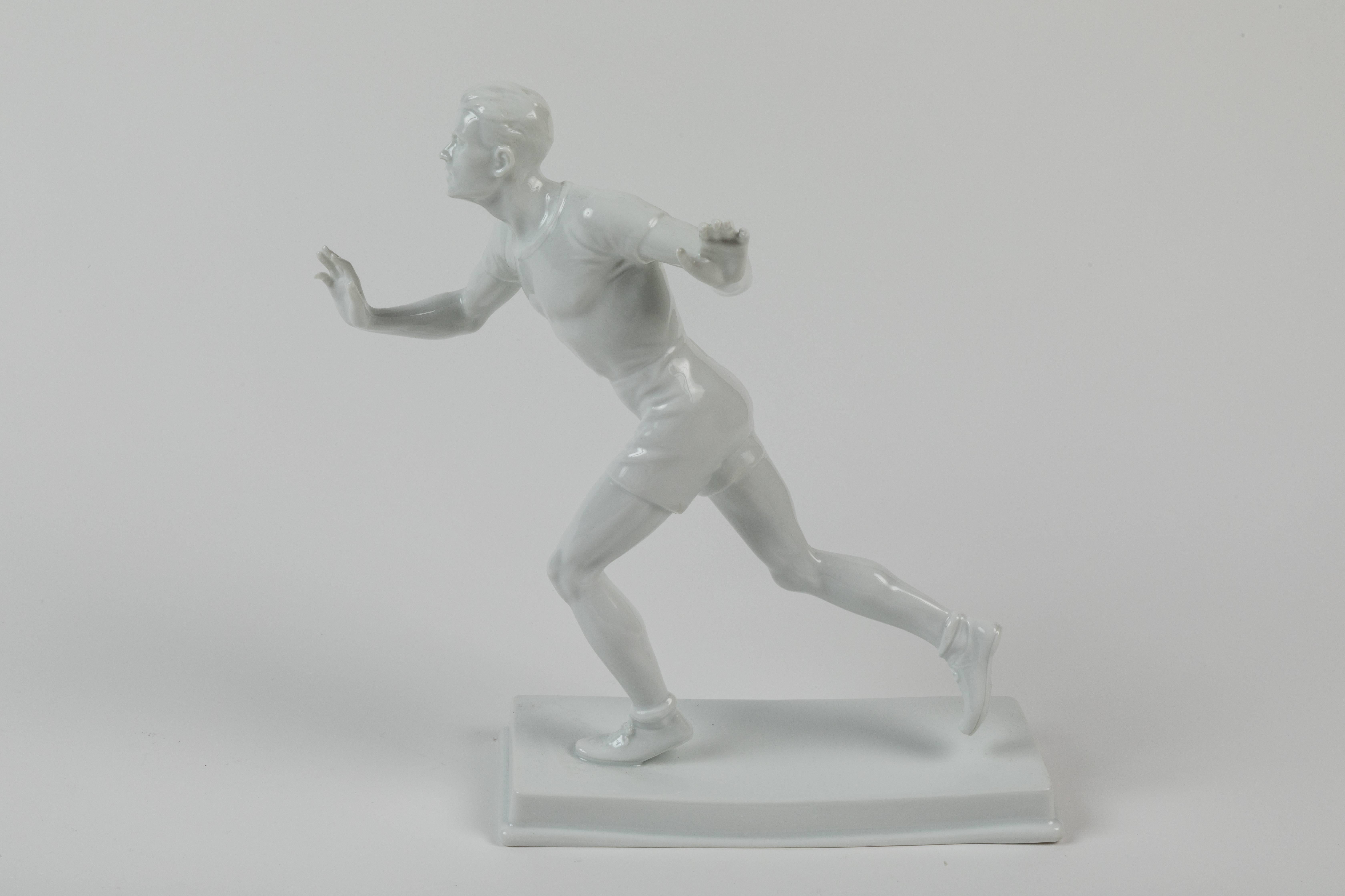 Two Porcelain Athletes by Philipp Kittler for Rosenthal 2