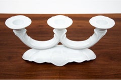 Two Porcelain Candlesticks