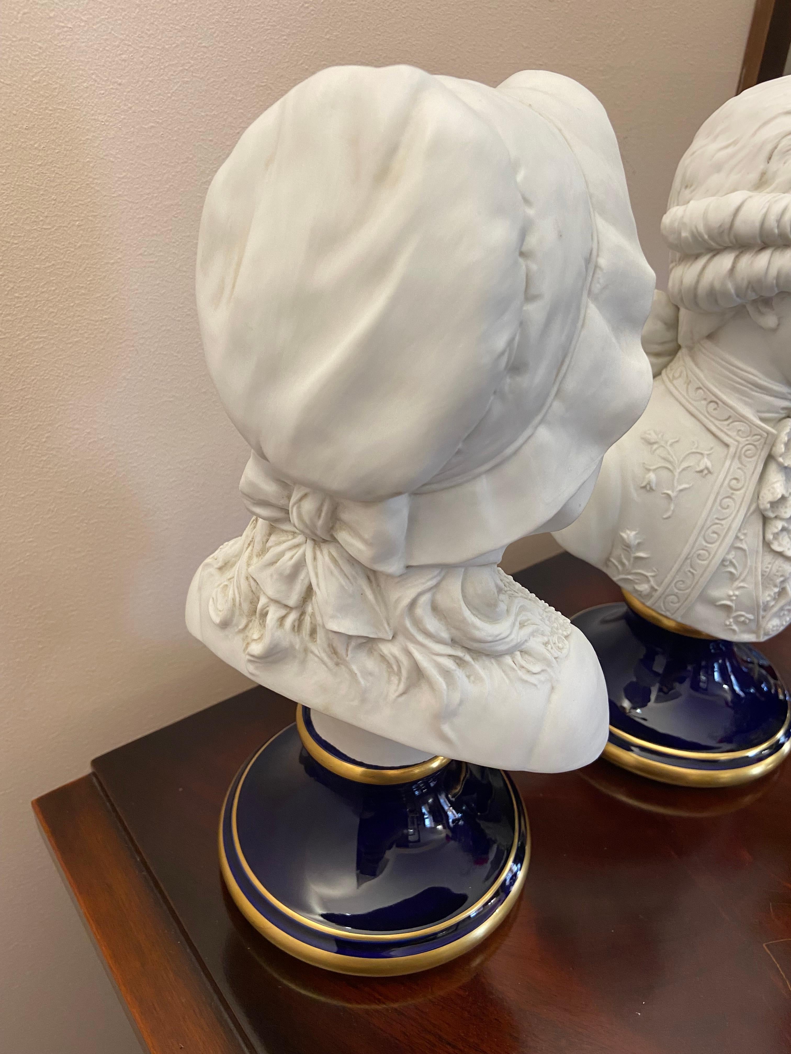 Fine XX secolo Due soggetti in porcellana, Italia, anni '80 in vendita