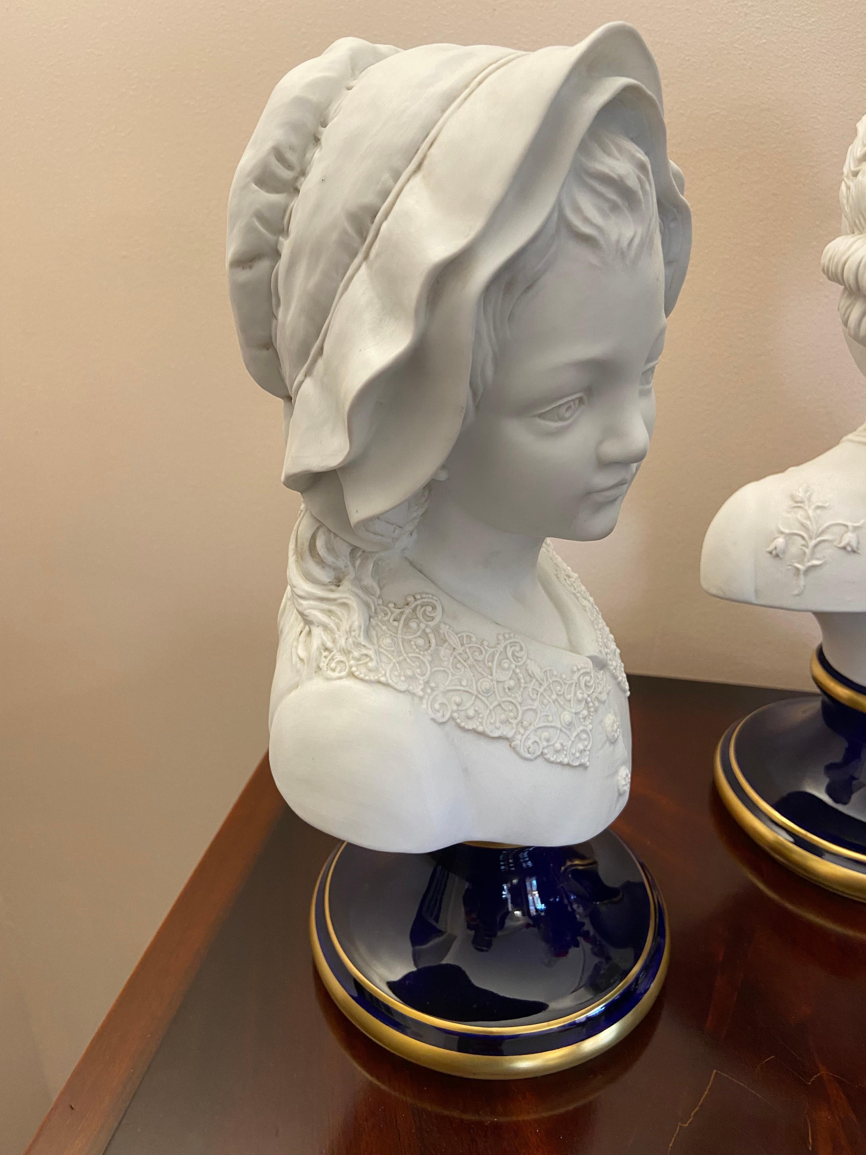 Due soggetti in porcellana, Italia, anni '80 in vendita 2