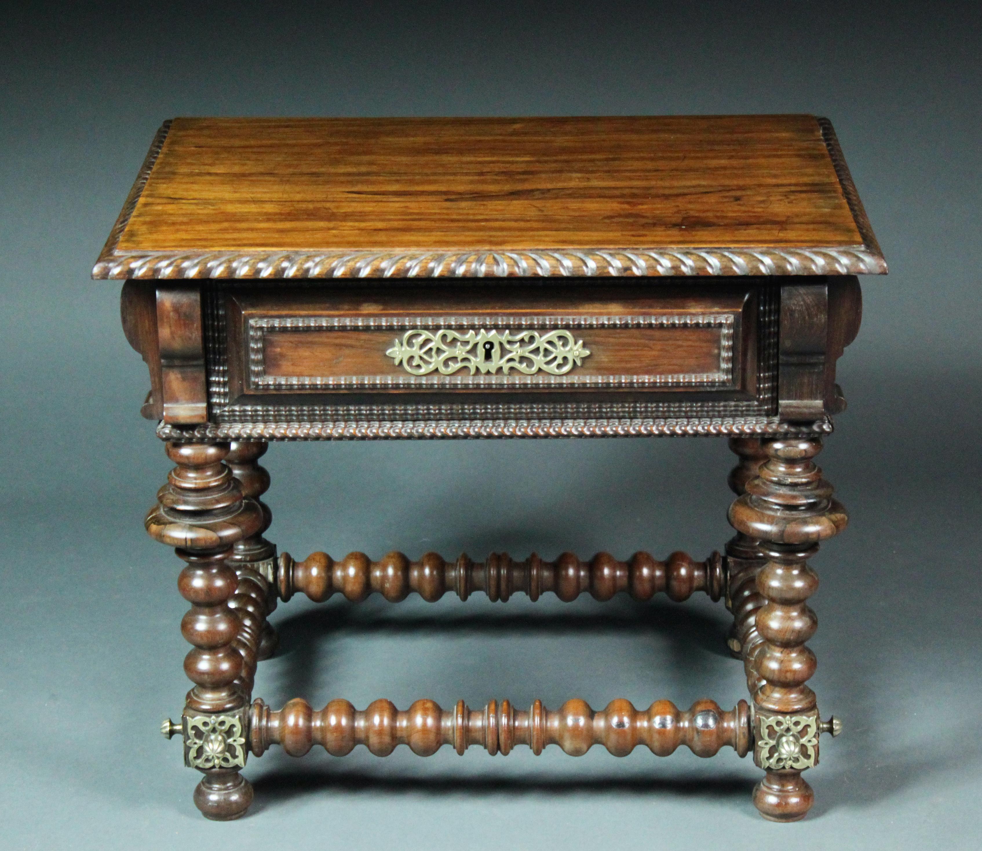 19th Century Two Portuguese Low Rosewood Tables