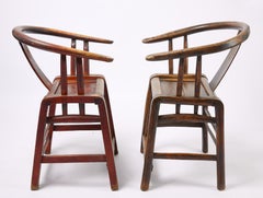 Two Provincial Chinese Armchairs
