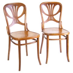 Two Rare Chairs Thonet Nr.642, since 1911
