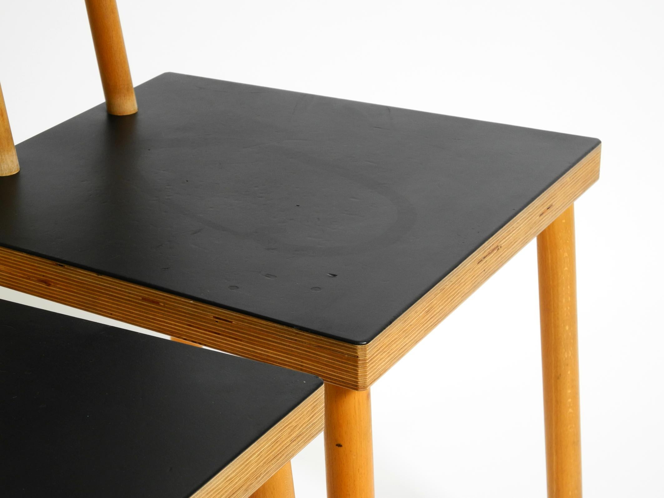 Deux rares chaises démontables en contreplaqué d'Axel Kufus model Stöcke pour Atoll en vente 5