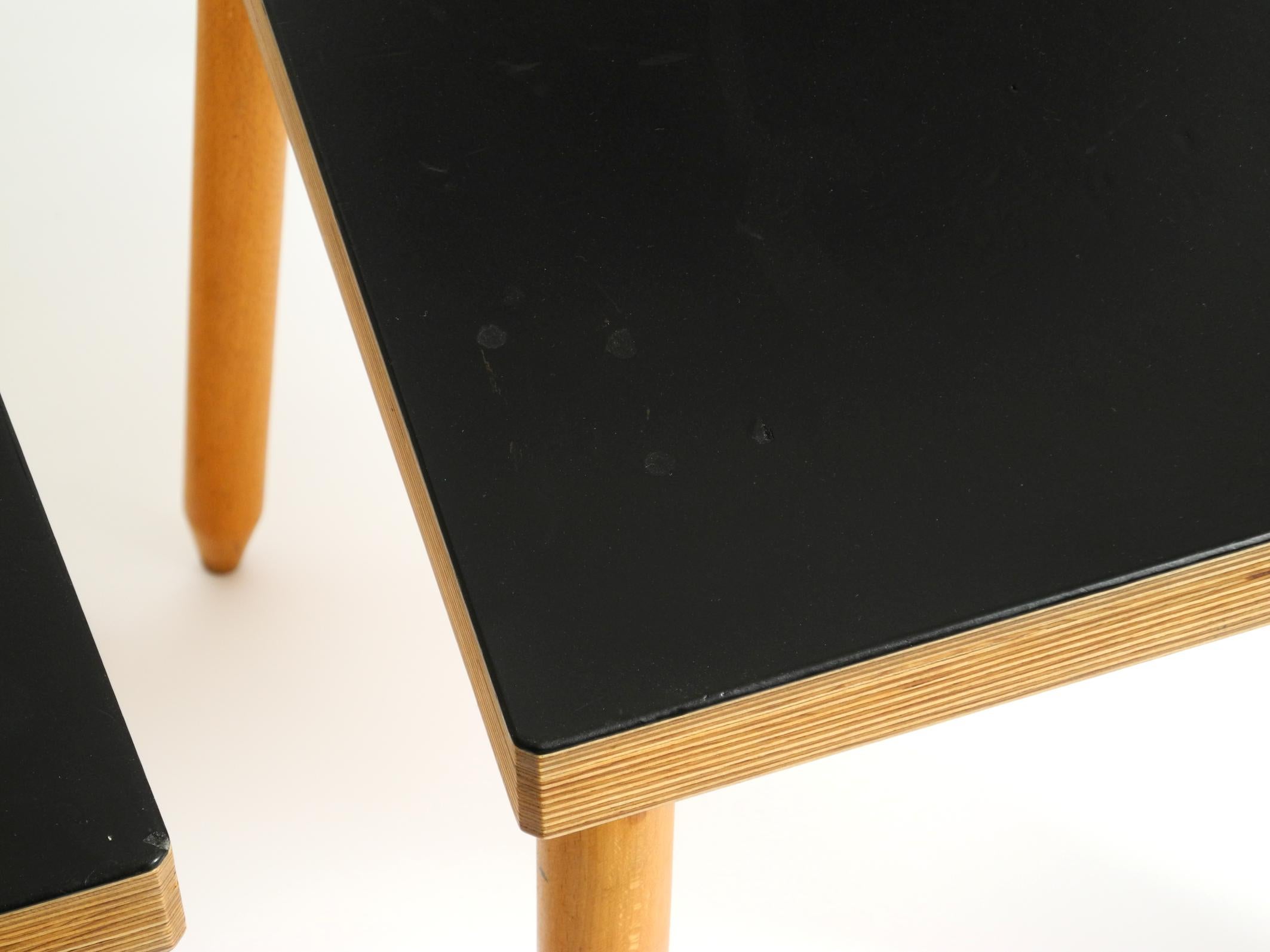 Deux rares chaises démontables en contreplaqué d'Axel Kufus model Stöcke pour Atoll en vente 6