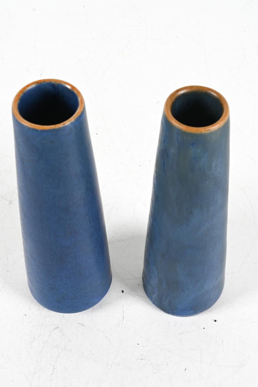 Two Rare Ejvind Nielsen (1916-1988) Danish Studio Ceramic Vases For Sale 2