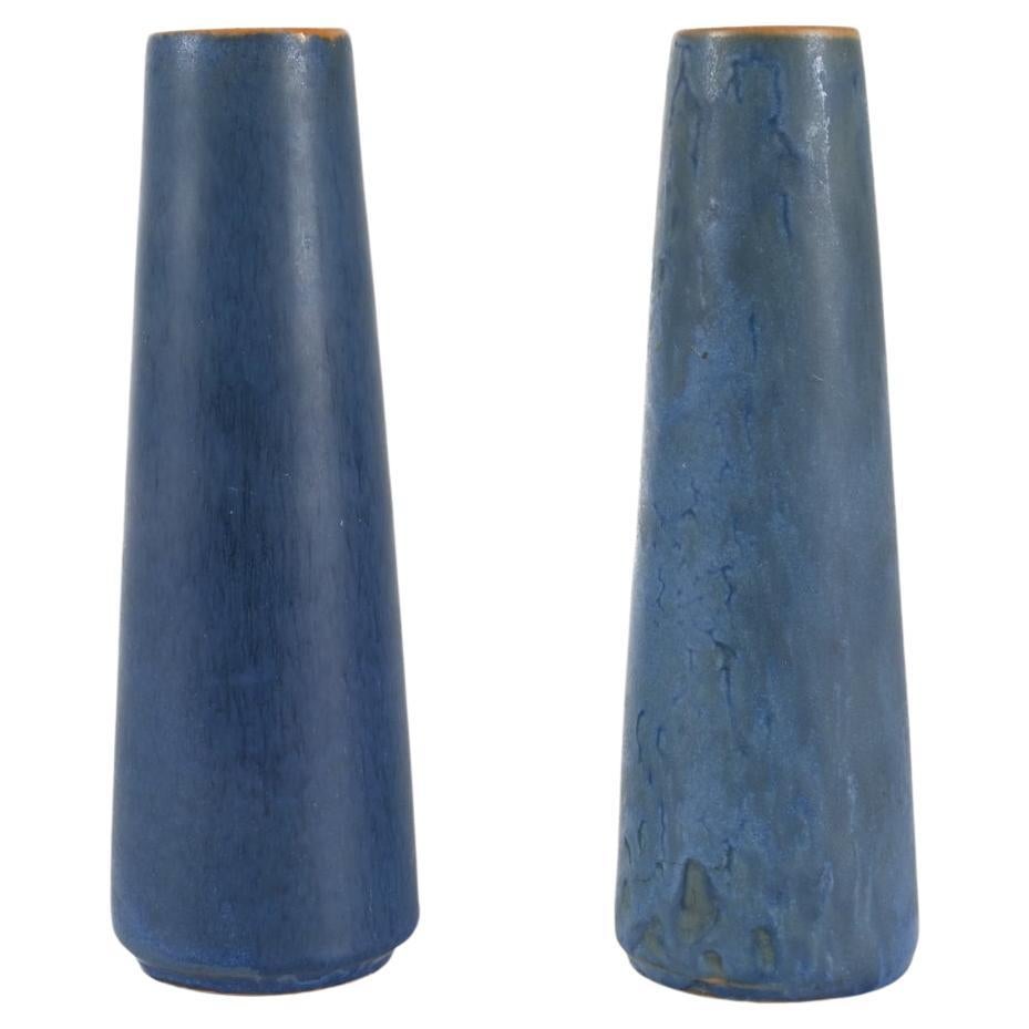 Two Rare Ejvind Nielsen (1916-1988) Danish Studio Ceramic Vases For Sale