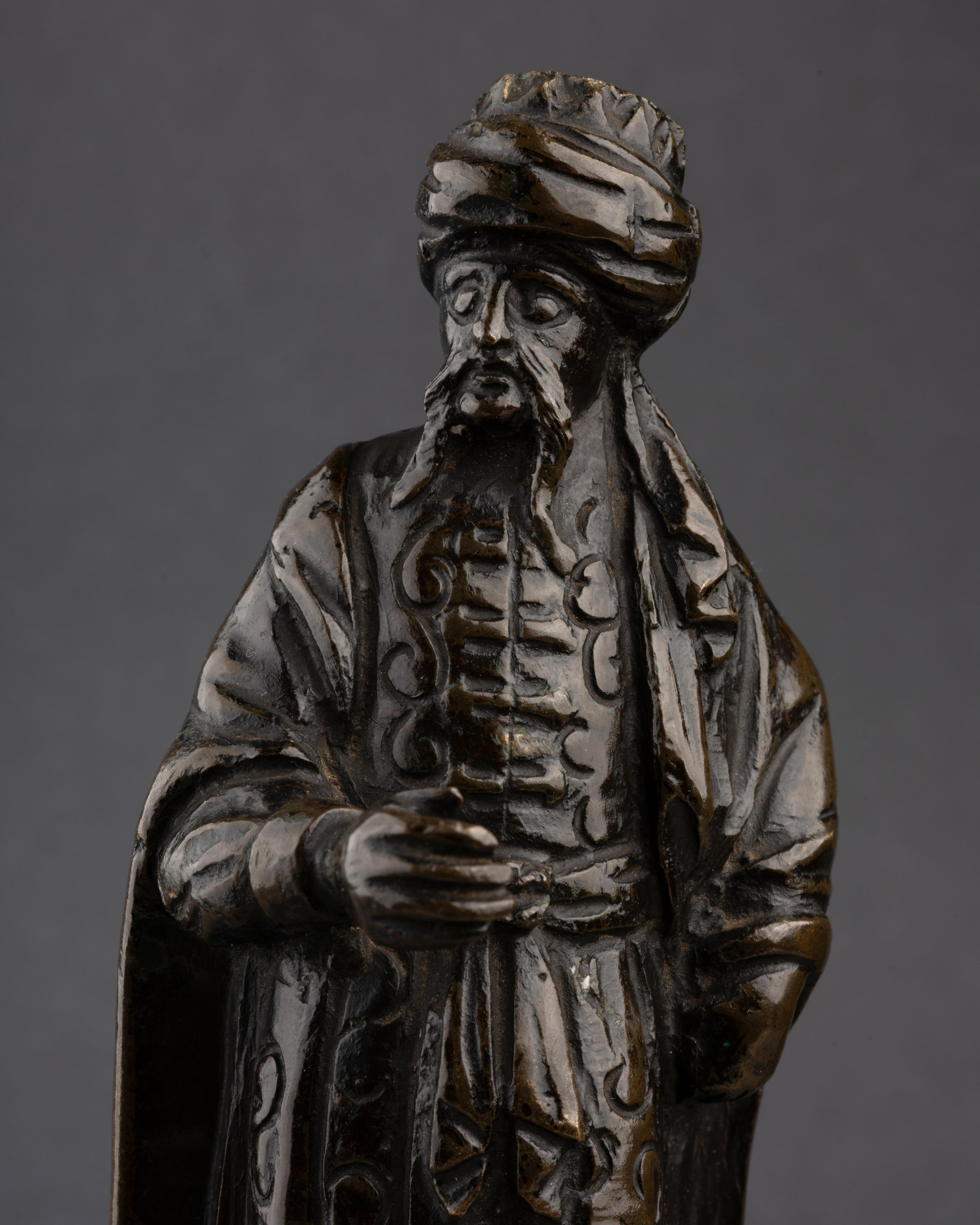 Zwei seltene Figuren in türkischer Kleidung – Venedig, frühes 17. Jahrhundert (Renaissance) im Angebot