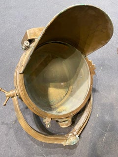 Two Rare French Grand Railway Lamps B.B.T Makers Stamp 59265 from Paris Station