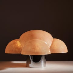 Rare Luna Table Lamp by Gianemillio Piero and Anna Monti